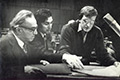 Ziyedullo Shakhidi Tolib Shakhidi and Maxim Shostakovich (1976)